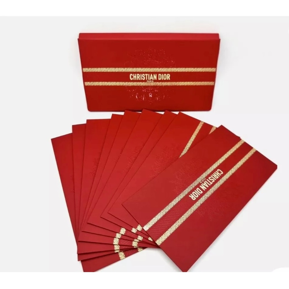 Dior Beauty Lunar New Year Lucky Money Red Envelopes (8x)